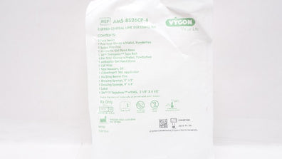 Vygon AMS-8526CP-4 Value Life Cuffed Central Line Dressing Kit